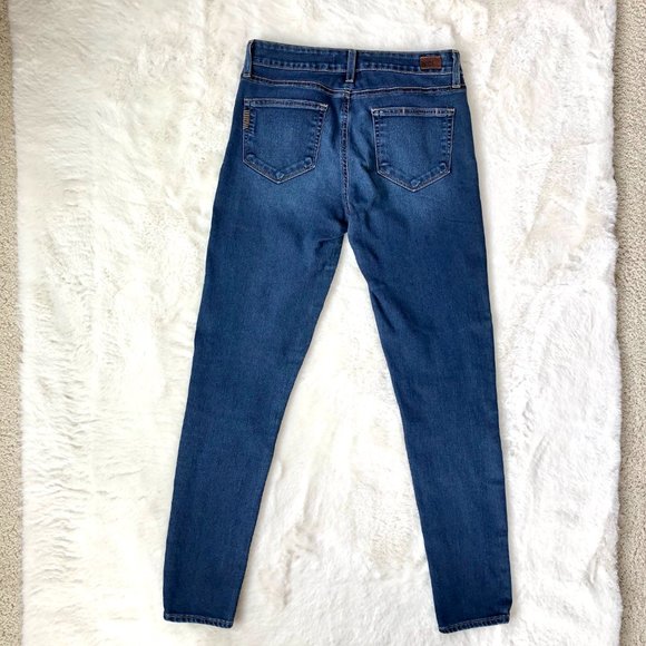Paige Jeans Peg Super Skinny Medium Wash - Picture 2 of 10